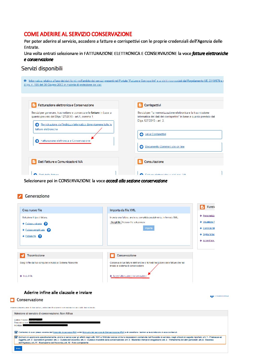 conservazione