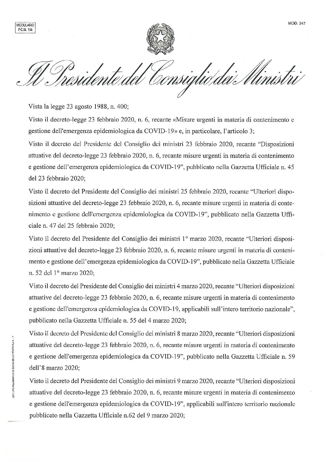 dpcm 22032020 attivita aggiornate 25 03 2020