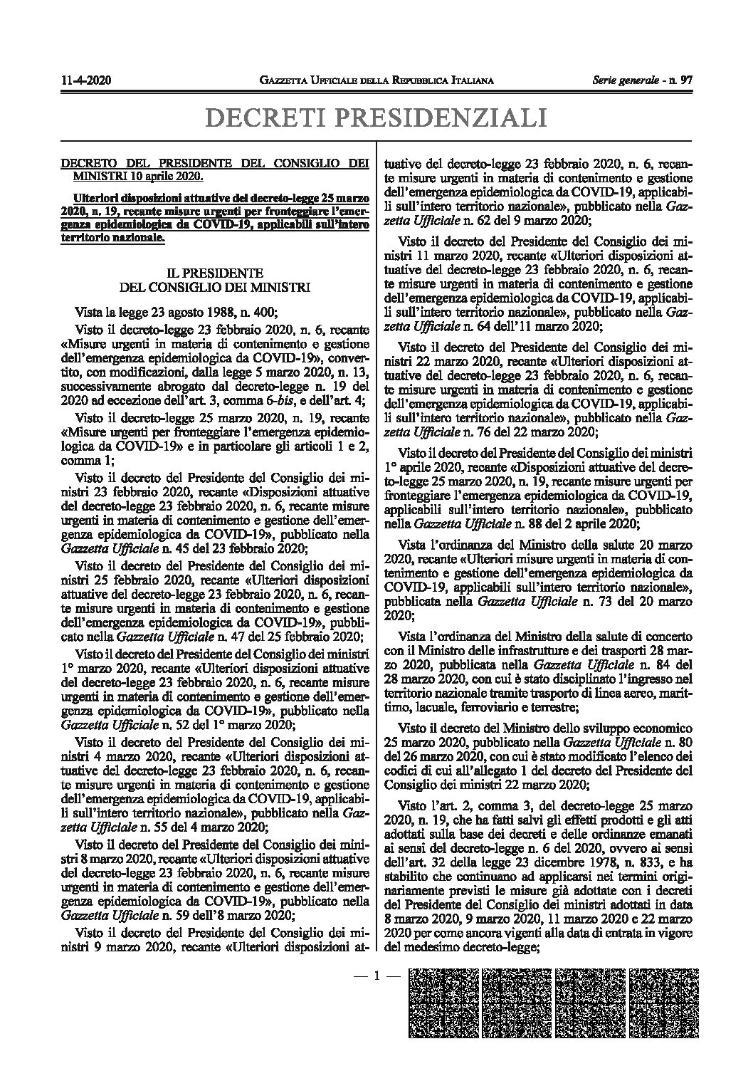 decreto 10 04 2020